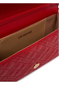 Love Moschino - LOVE MOSCHINO Torebka JC4079PP1OLA0500 Czerwony. Kolor: czerwony. Materiał: skórzane #6