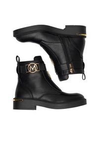 MEXX Botki MI001713643W Czarny. Kolor: czarny. Materiał: skóra #4