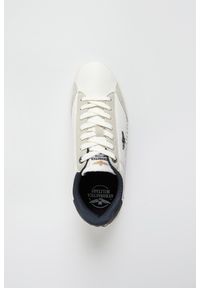 Aeronautica Militare - Sneakersy męskie skórzane AERONAUTICA MILITARE. Materiał: skóra #3