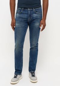 Mustang - MĘSKIE SPODNIE JEANSOWE MUSTANG ORLANDO SLIM DENIM BLUE 1014599 5000 773 #1