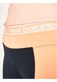 New Balance Legginsy 7.8 Tight WP01154 Kolorowy Fitted. Materiał: syntetyk. Wzór: kolorowy #2