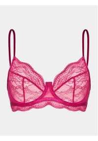 Hunkemöller Biustonosz z fiszbiną Isabelle Sparkle Ud 203588 Różowy. Kolor: różowy. Materiał: syntetyk #3