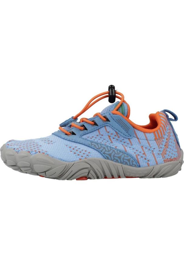 Buty SAGUARO FREE Niebieski. Okazja: na co dzień. Kolor: niebieski. Materiał: syntetyk, tkanina