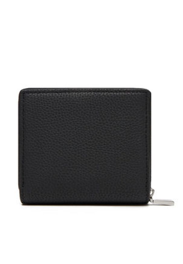 MICHAEL Michael Kors Mały Portfel Damski 32S5S8ED1L Czarny. Kolor: czarny. Materiał: skóra