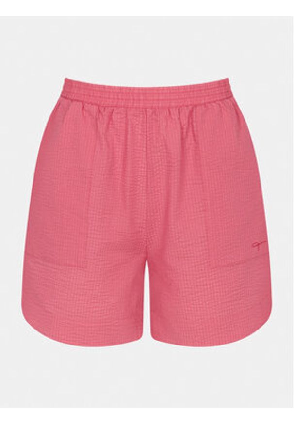 Triumph Szorty piżamowe Boyfriend MyWear 10218304 Różowy Relaxed Fit. Kolor: różowy. Materiał: bawełna
