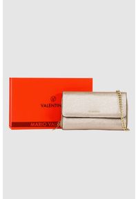 Valentino by Mario Valentino - VALENTINO Złoty portfel na łańcuszku Kalua Pochette. Kolor: złoty