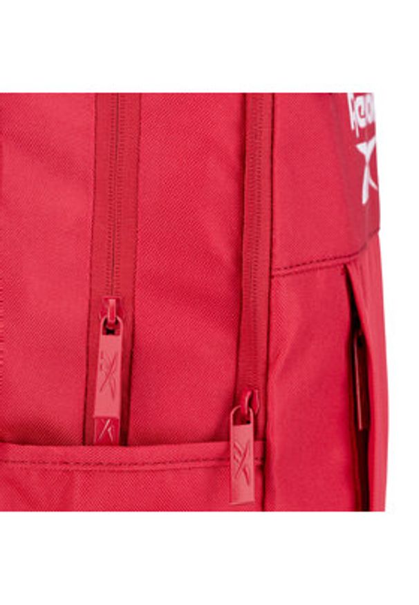 Reebok Plecak RBK-042-CCC-05 Bordowy. Kolor: czerwony. Materiał: materiał, poliester