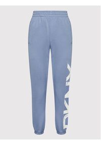 DKNY Sport Spodnie dresowe DP1P2833 Niebieski Relaxed Fit. Kolor: niebieski. Materiał: bawełna, syntetyk #5