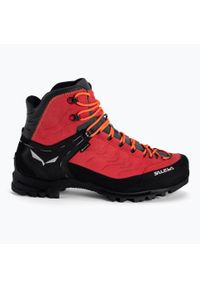 Buty trekkingowe męskie Salewa MS Rapace Gtx. Wysokość cholewki: za kostkę. Zapięcie: sznurówki. Kolor: niebieski, wielokolorowy, czarny. Materiał: materiał, tkanina, syntetyk. Szerokość cholewki: normalna