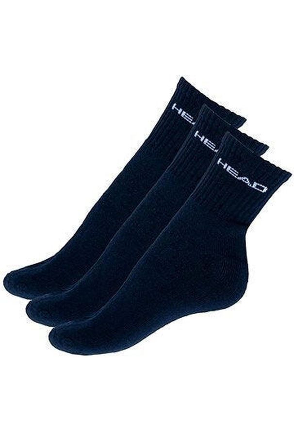 ZEAGLE - Unisex klasyczne skarpetki Navy 3 pary - Rozmiar 35-38. Kolor: niebieski. Materiał: elastan, poliester, bawełna. Sport: turystyka piesza