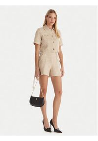 Morgan Bluzka 252-VENU.F Beżowy Regular Fit. Kolor: beżowy. Materiał: bawełna #2