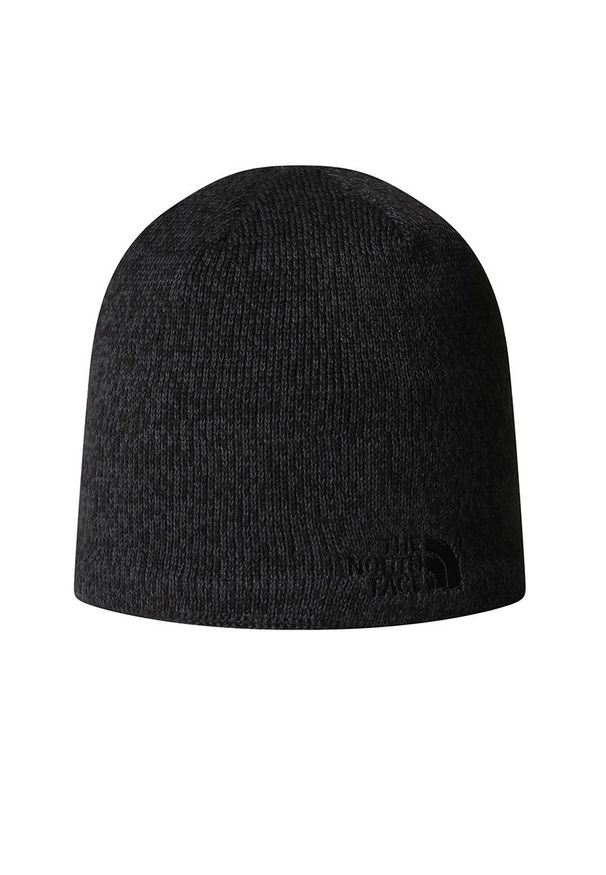 Czapka unisex The North Face Jim 0A8CQ2KS71 - czarna. Kolor: czarny. Materiał: wełna, poliester, materiał. Wzór: aplikacja, ze splotem. Styl: klasyczny