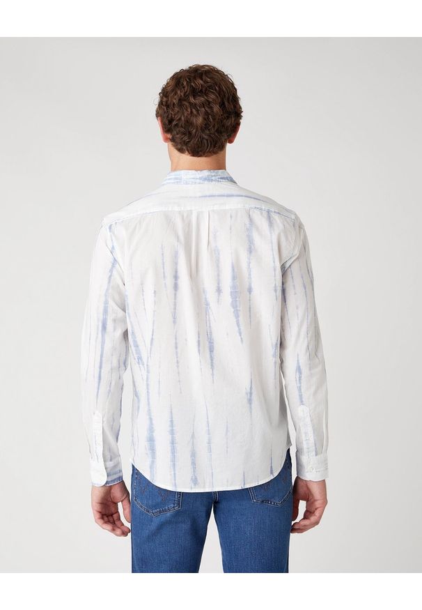Wrangler - KOSZULA MĘSKA WRANGLER LS 1PKT SHIRT WHITE W5A9OG989 112130089