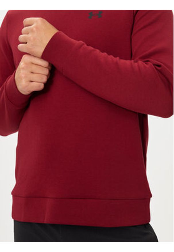 Under Armour Bluza UA Unstoppable 1389351 Czerwony Regular Fit. Kolor: czerwony. Materiał: syntetyk
