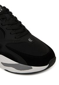 Just Cavalli Sneakersy 79QA3SD2 ZSD38 Czarny. Kolor: czarny. Materiał: materiał