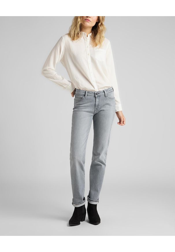 Lee - DAMSKIE SPODNIE JEANSOWE LEE MARION CLASSIC STRAIGHT L301FQVH 112105802