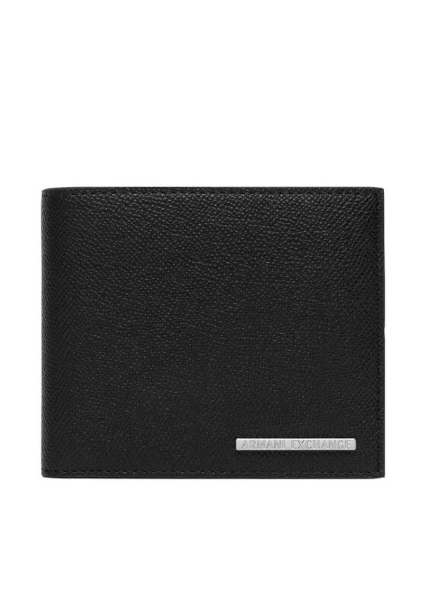 Armani Exchange Portfel XM000167 AF19931 UC001 Czarny. Kolor: czarny. Materiał: skóra