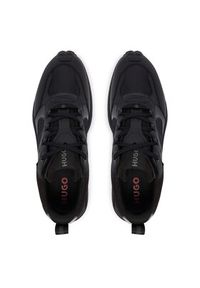 Hugo - HUGO Sneakersy GO2 50552789 Czarny. Kolor: czarny. Materiał: materiał #5