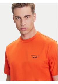 BOSS T-Shirt C-Thompson 197 PS 50543200 Pomarańczowy Regular Fit. Kolor: pomarańczowy. Materiał: bawełna #4
