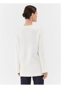 Marella Sweter Anta 2333664137200 Biały Regular Fit. Kolor: biały. Materiał: syntetyk #4