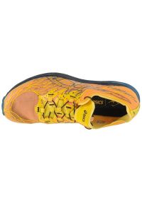 Asics - Buty biegowe ASICS Fujispeed M 1011B330-750 żółte. Zapięcie: sznurówki. Kolor: żółty. Materiał: materiał, tkanina, guma. Szerokość cholewki: normalna. Wzór: gładki. Sport: bieganie #5