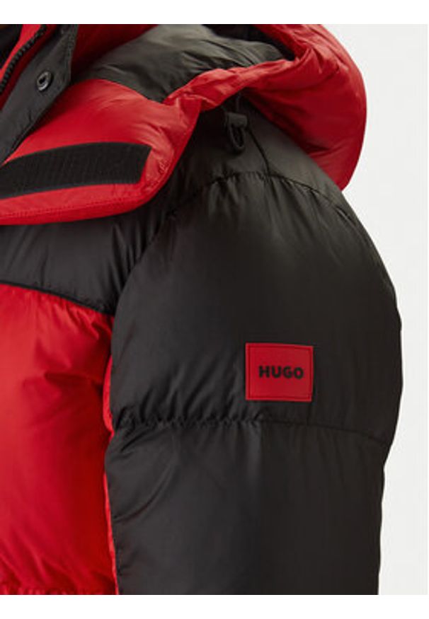 Hugo Kurtka puchowa Melmus2341 50495811 Czerwony Regular Fit. Kolor: czerwony. Materiał: syntetyk