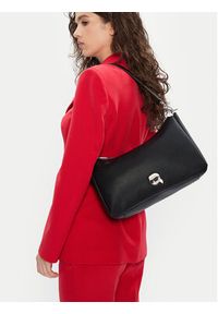 Karl Lagerfeld - KARL LAGERFELD Torebka A1W30493 Czarny. Kolor: czarny. Materiał: skórzane