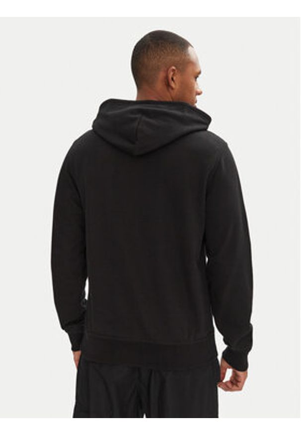 Champion Bluza 220726 Czarny Slim Fit. Kolor: czarny. Materiał: bawełna