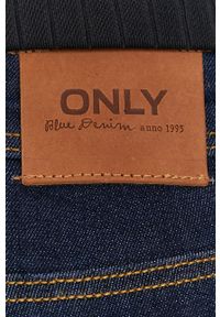 only - Only Jeansy damskie medium waist. Kolor: niebieski