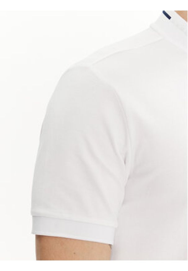 EA7 Emporio Armani Polo 7M000183 AF13511 U0002 Biały Regular Fit. Typ kołnierza: polo. Kolor: biały. Materiał: bawełna