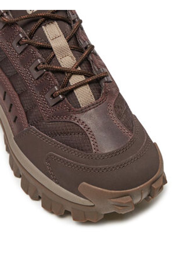 CAT Footwear Sneakersy Intruder P111566 Brązowy. Kolor: brązowy. Materiał: skóra