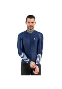 SIROKO - Męska koszulka rowerowa z krótkim rękawem Kolarstwo Siroko M2 Alpine. Kolor: niebieski, wielokolorowy, biały. Materiał: jersey. Długość rękawa: krótki rękaw. Długość: krótkie. Sport: kolarstwo #1