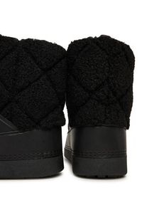 Love Moschino - LOVE MOSCHINO Śniegowce JA24412G0NISJ00A Czarny. Kolor: czarny. Materiał: skóra