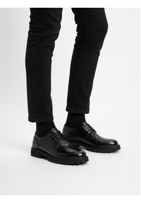 G-Star RAW - G-Star Raw Półbuty EO-DEXTER-06 125AM Czarny. Kolor: czarny. Materiał: skóra #3