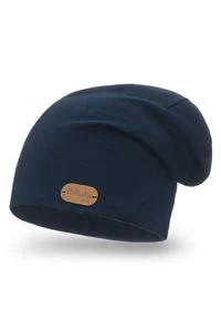 Bawełniana czapka dla dzieci PaMaMi. Kolor: niebieski. Materiał: elastan, bawełna. Sezon: wiosna #1