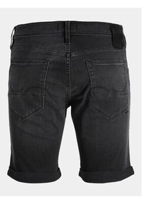 Jack & Jones - Jack&Jones Szorty jeansowe Rick 12249085 Czarny Regular Fit. Kolor: czarny. Materiał: bawełna #3