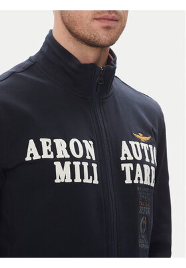 Aeronautica Militare Bluza 251FE1999F459 Granatowy Regular Fit. Kolor: niebieski. Materiał: bawełna