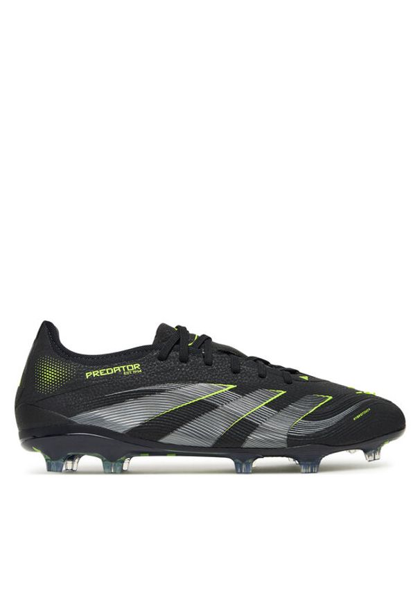 Adidas - adidas Buty do piłki nożnej Predator Pro JI1197 Czarny. Kolor: czarny. Materiał: skóra