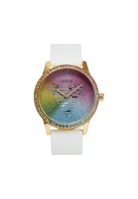 Guess Zegarek Unity GW0589L1 Biały. Kolor: biały