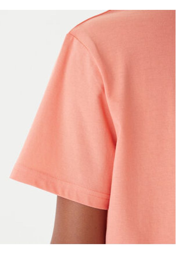 Kappa T-Shirt Frega 351M1KW Pomarańczowy Regular Fit. Kolor: pomarańczowy. Materiał: bawełna