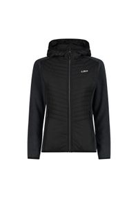 Bluza damska turystyczna CMP 34H3006. Kolor: czarny. Styl: sportowy. Sport: turystyka piesza #1