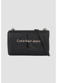 Calvin Klein - CALVIN KLEIN Czarna torebka. Kolor: czarny