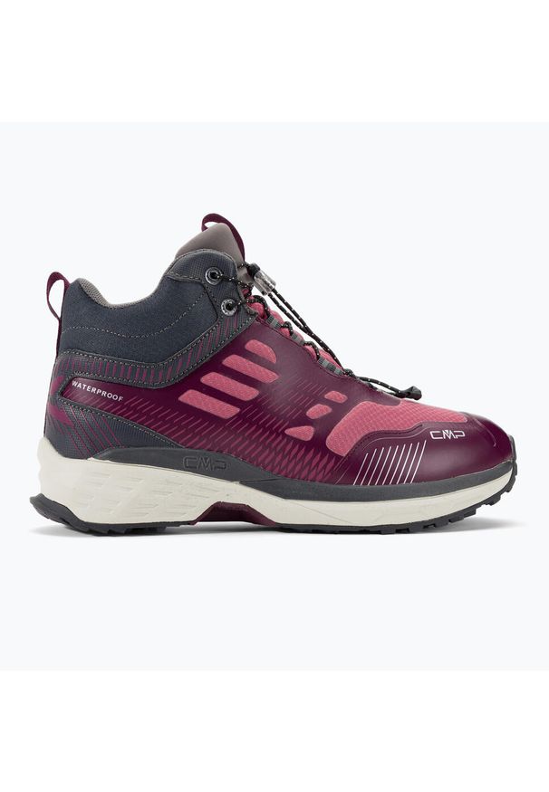 Buty trekkingowe damskie CMP Pohlarys Mid Wp. Kolor: różowy. Styl: sportowy