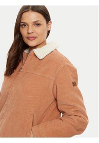 Roxy Kurtka przejściowa Desert Spirit ERJJK03621 Brązowy Regular Fit. Kolor: brązowy. Materiał: bawełna #3