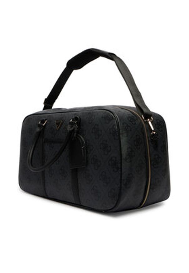 Guess Torba weekendowa Berta TWOB86 88930 Szary ciemny. Kolor: szary. Materiał: skóra