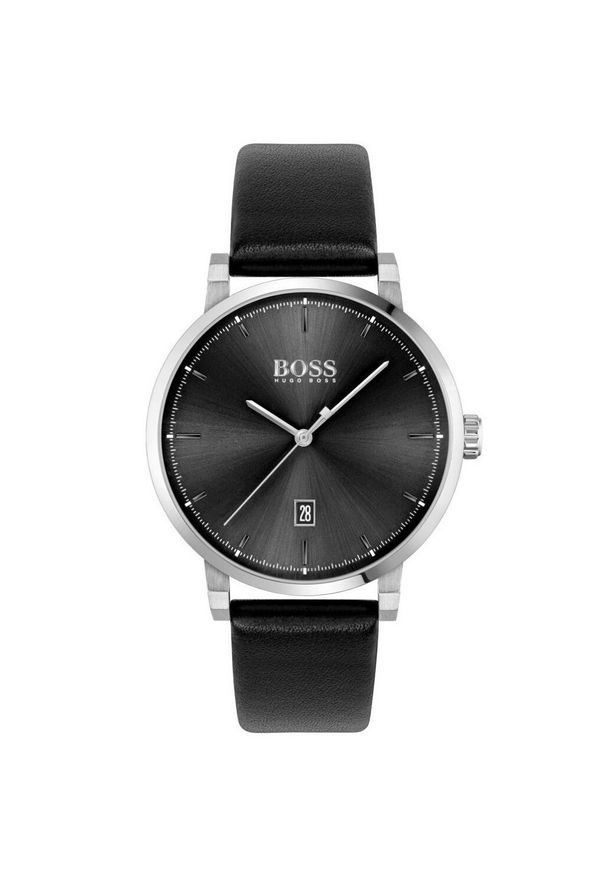 HUGO BOSS ZEGAREK Confidence 1513790. Rodzaj zegarka: analogowe. Materiał: skóra. Styl: sportowy, biznesowy, elegancki