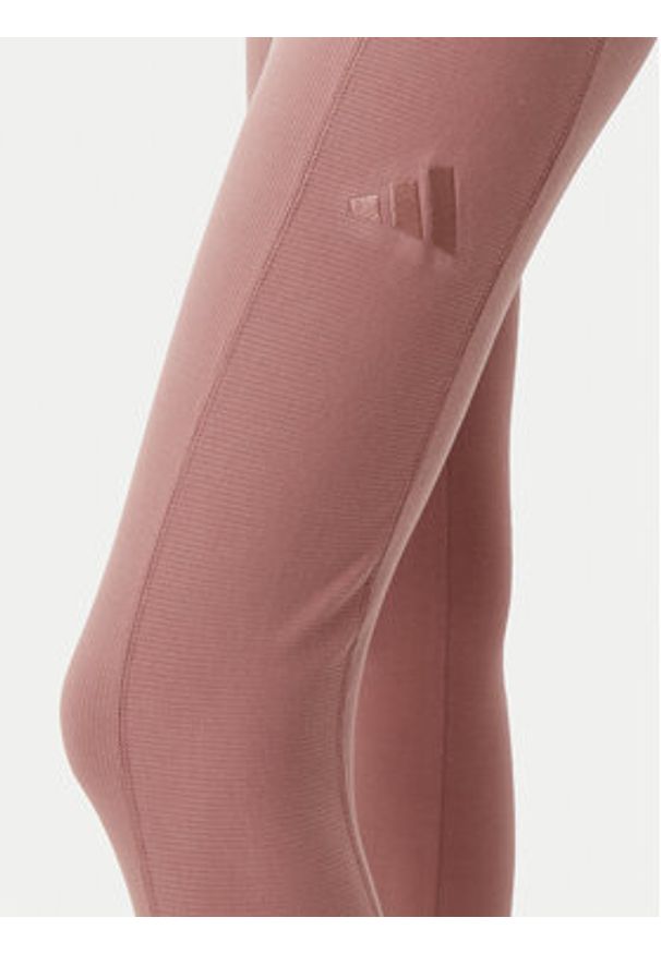 Adidas - adidas Legginsy ALL SZN JJ1246 Różowy Slim Fit. Kolor: różowy. Materiał: bawełna