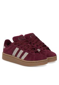 Adidas - adidas Sneakersy Campus 00s KI9404 Bordowy. Kolor: czerwony. Materiał: skóra, zamsz. Model: Adidas Campus #6
