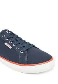 Calvin Klein Jeans Tenisówki Ess Vulc Low Mg Cv YM0YM01301 Granatowy. Kolor: niebieski. Materiał: materiał #5