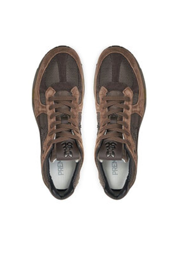 Premiata Sneakersy Mase 6875 Brązowy. Kolor: brązowy. Materiał: materiał
